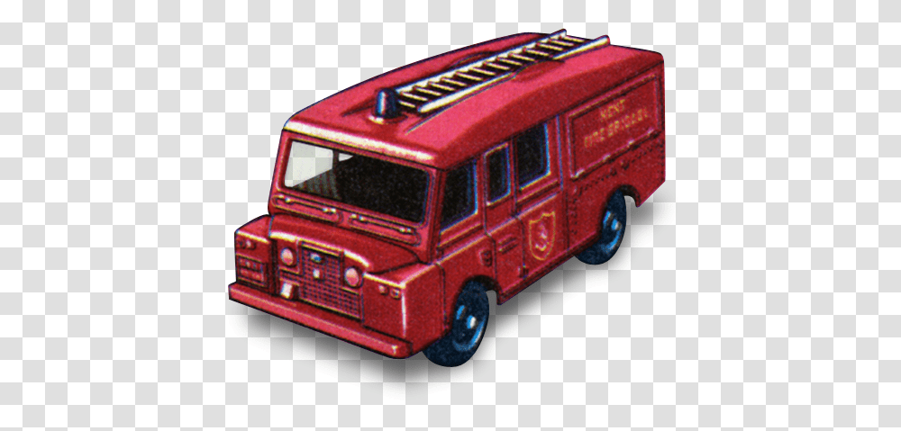 Land Rover Fire Truck Icon 1960s Matchbox Cars Icons Model Car, Vehicle, Transportation, Fire Department,  Transparent Png