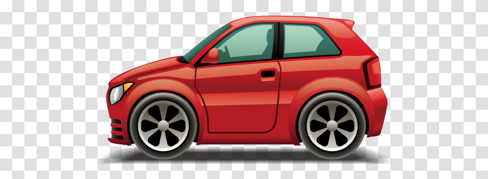 Land Transport Clipart Background Cartoon Car, Vehicle, Transportation, Sedan, Tire Transparent Png