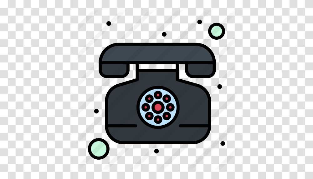 Landline Free Communications Icons Corded Phone, Electronics, Dial Telephone Transparent Png