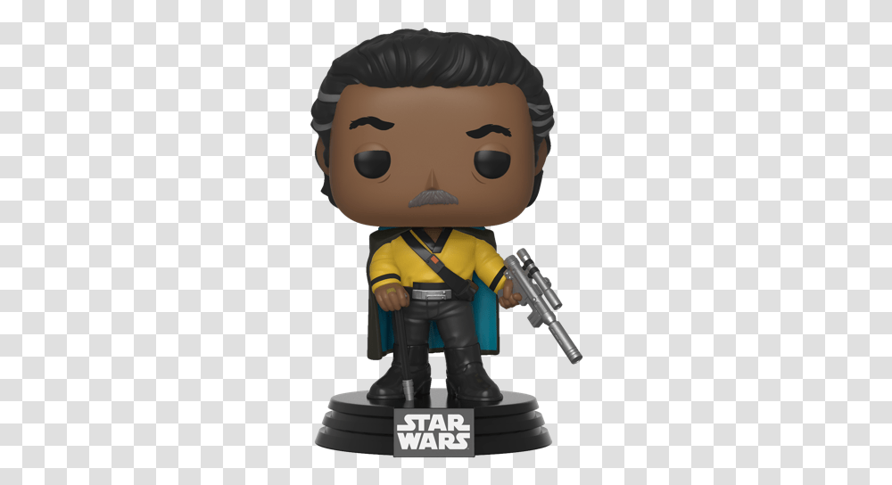 Lando Calrissian Pop Vinyl Star Wars The Rise Of Skywalker Toys, Person, Human, Figurine, Doll Transparent Png