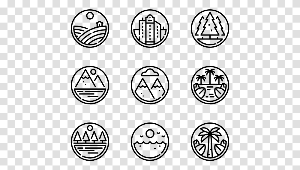 Landscapes Mountain Icon Vector, Gray, World Of Warcraft Transparent Png