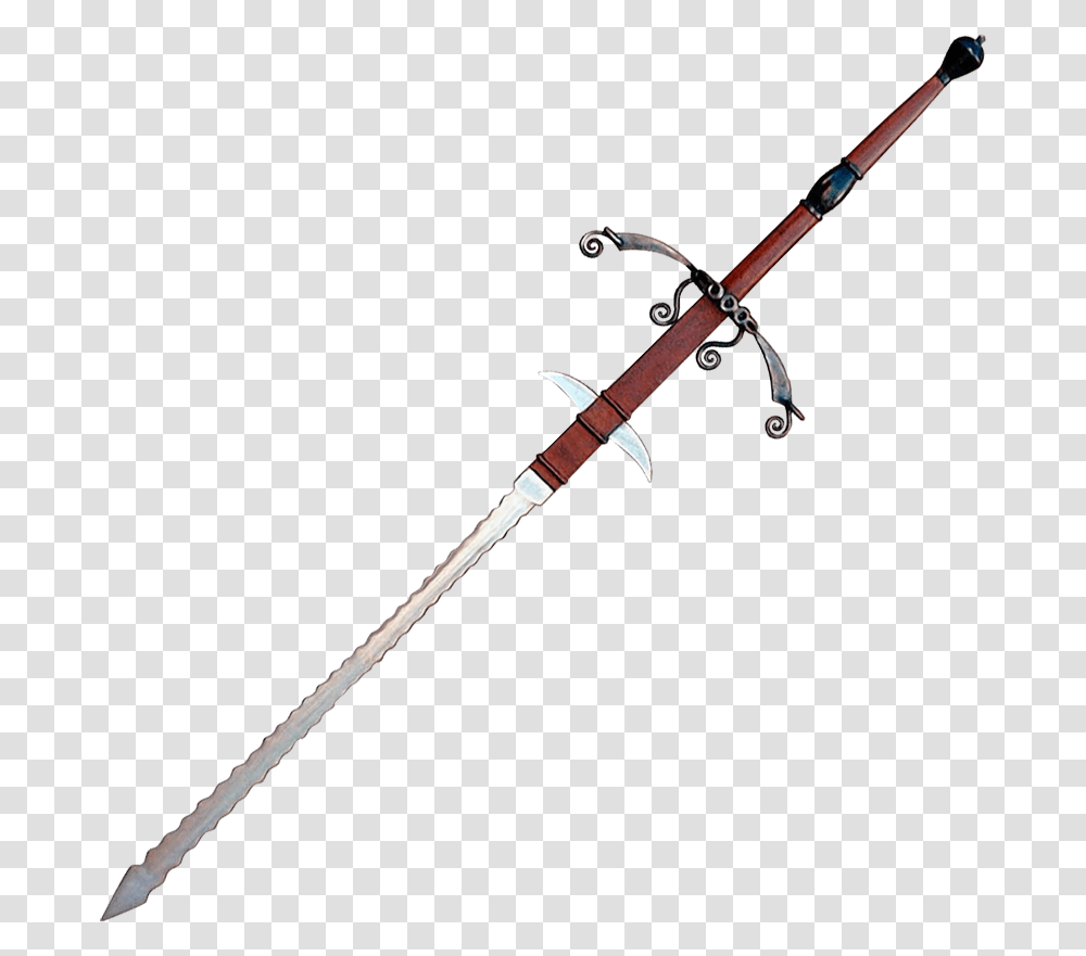 Landsknecht Sword, Weapon, Weaponry, Spear, Blade Transparent Png