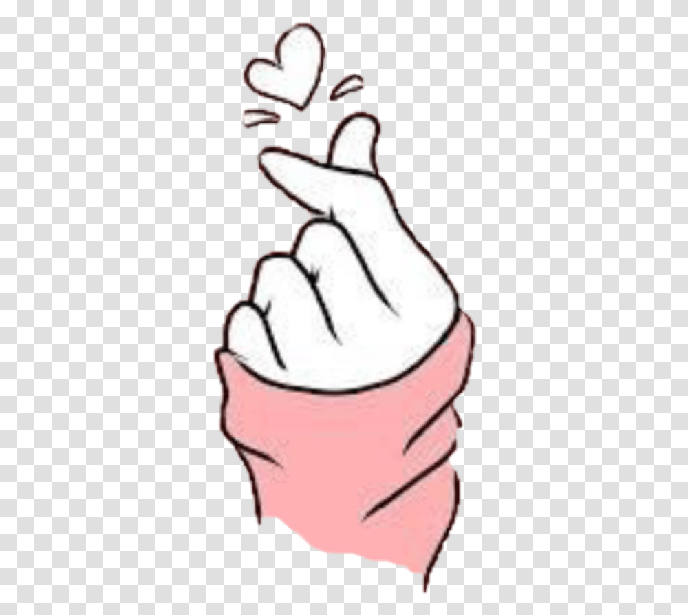 Languageline Hand Heart Drawing, Sweets, Food, Hat Transparent Png