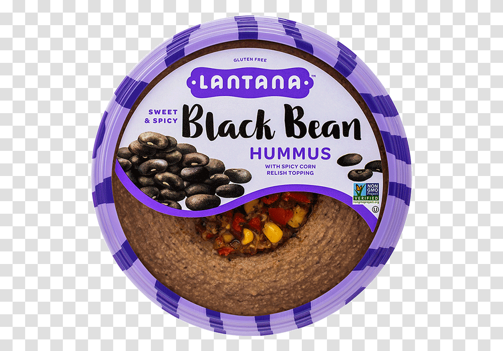 Lantana Black Bean Hummus, Plant, Food, Vegetable, Soy Transparent Png
