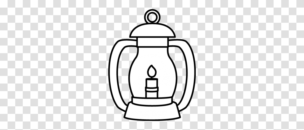 Lantern Clipart Black And White, Lamp, Jar, Appliance, Tower Transparent Png