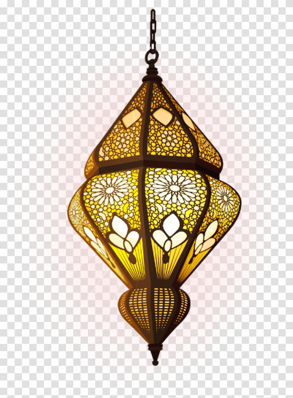 Lantern Light Lamp Hanging Suspension Boho Indian Islamic Lamp, Lampshade Transparent Png