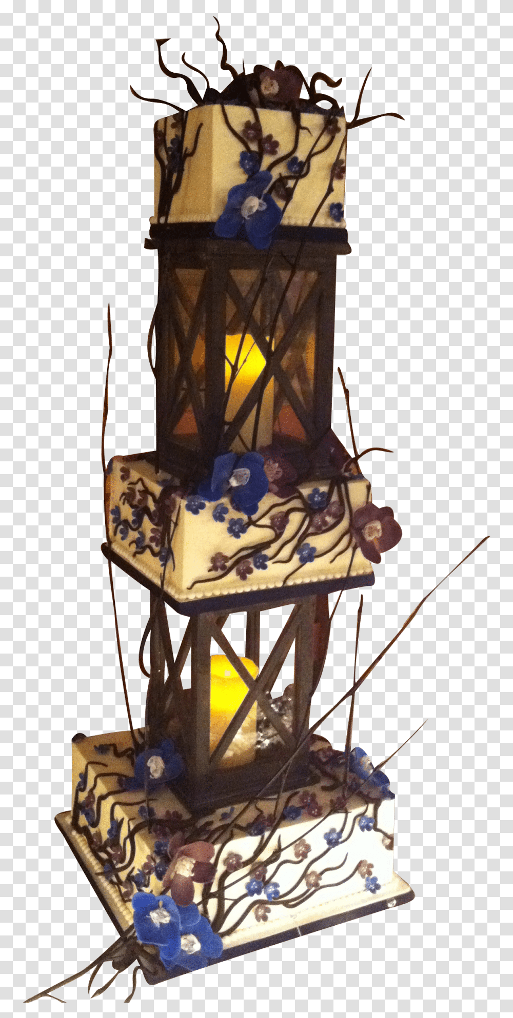 Lantern Wedding Cake Illustration, Lamp, Lampshade Transparent Png