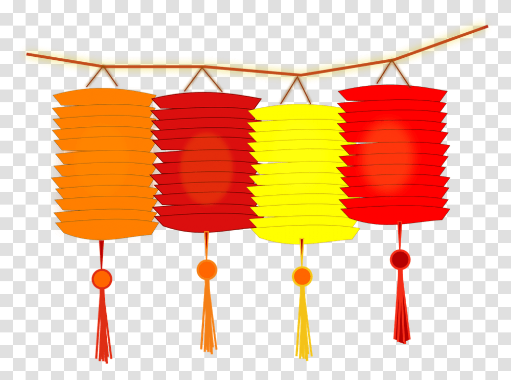 Lanterns Paper Chinese Chinese Lantern Clip Art, Lamp, Light, LED, Lampshade Transparent Png
