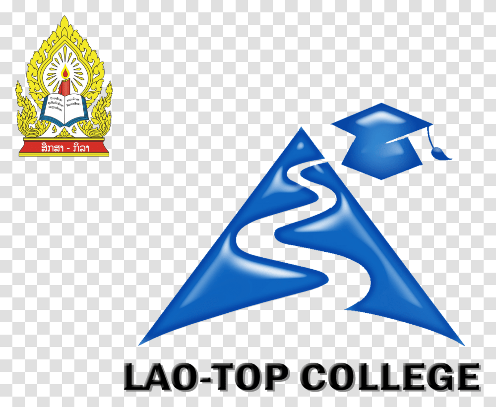 Lao Top College Lao Top College, Triangle, Recycling Symbol Transparent Png