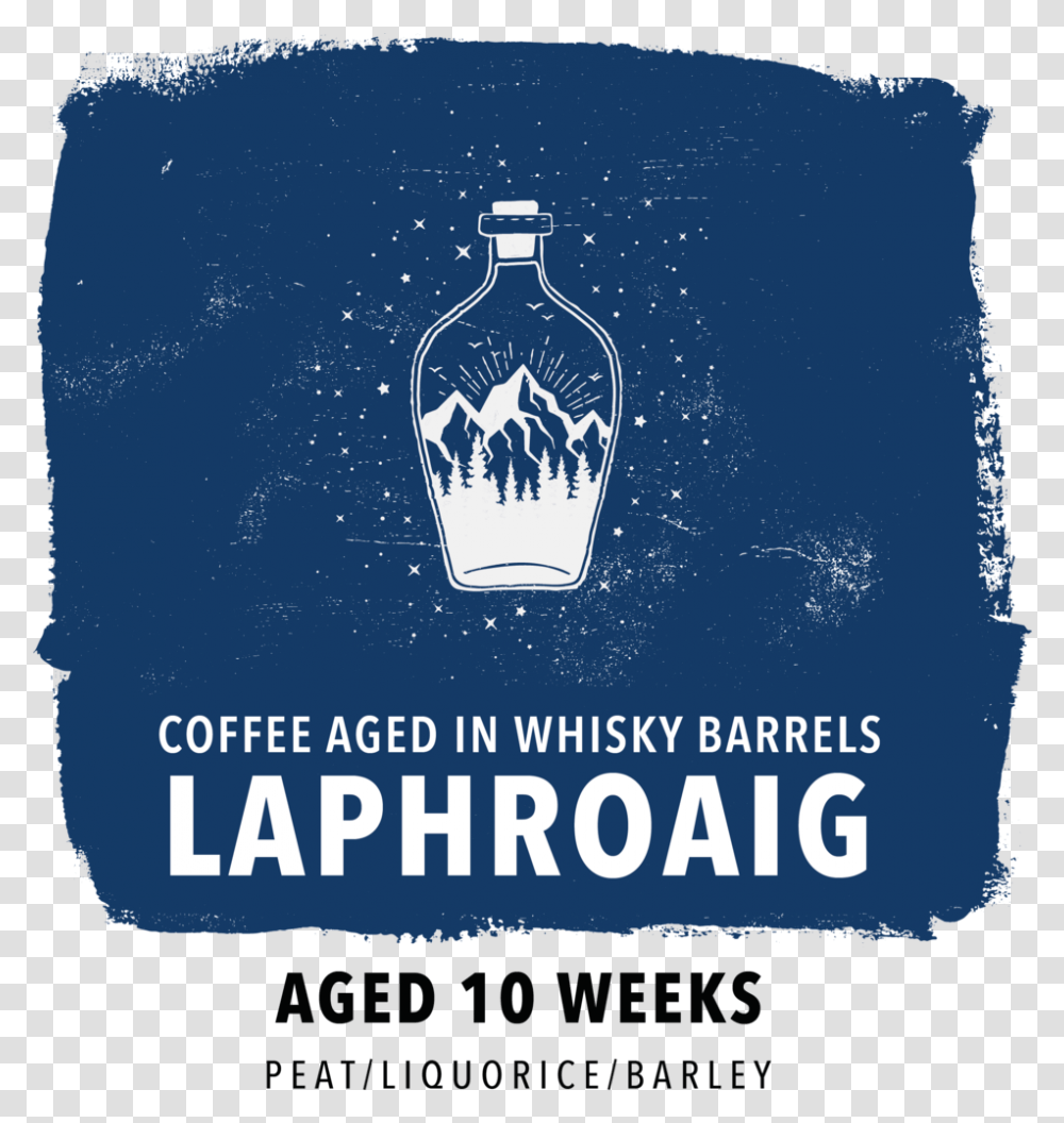Laphroaig Whisky Barrel Coffee, Poster, Advertisement, Liquor, Alcohol Transparent Png