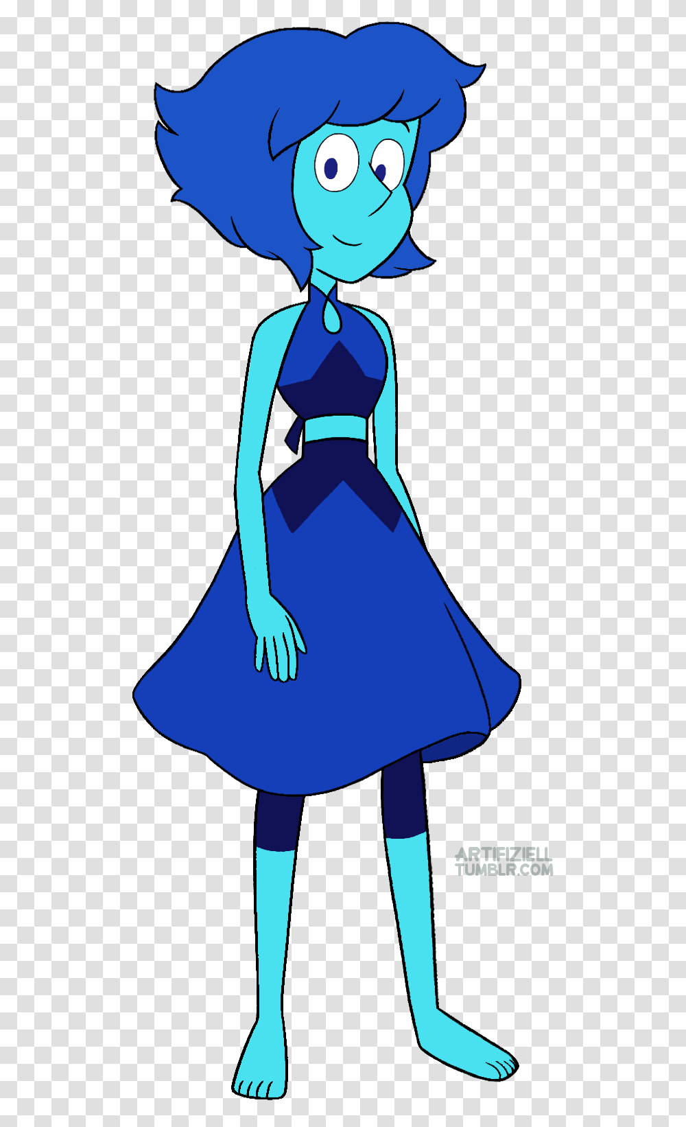 Lapis Lazuli Crystal Gem Steven Universe, Dress, Apparel, Female Transparent Png
