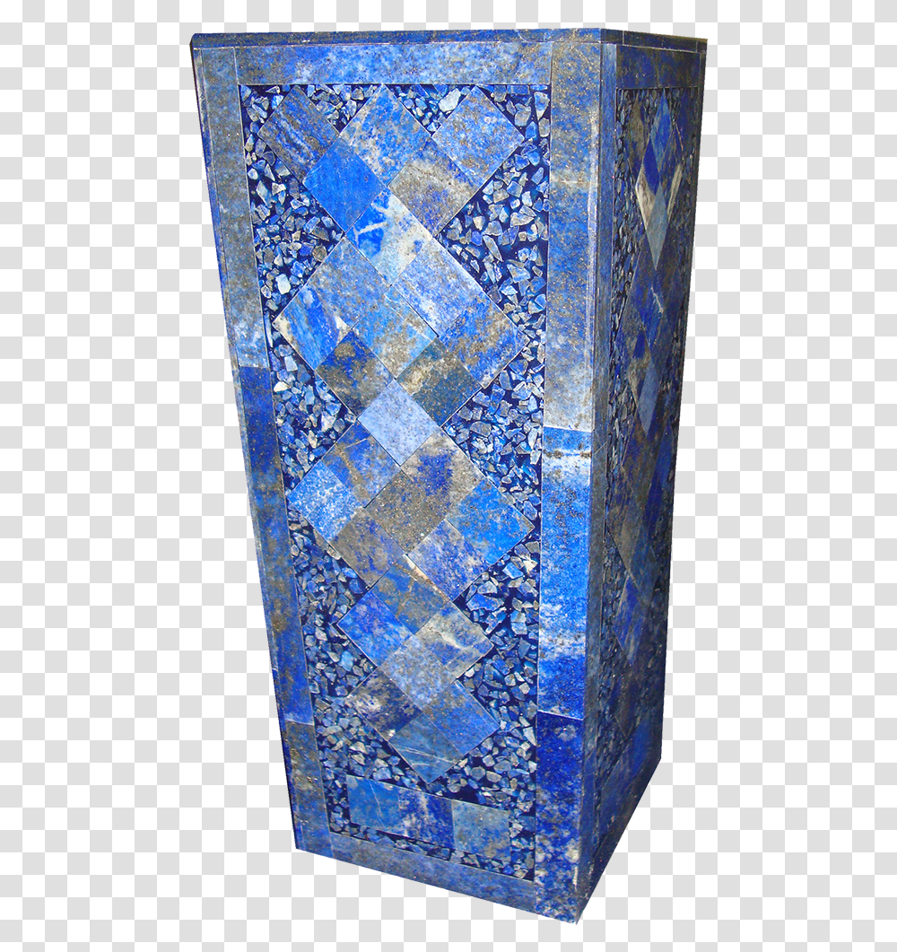 Lapis Lazuli Vase Vase, Rug, Mosaic, Tile Transparent Png