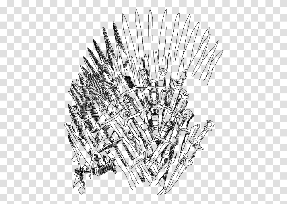 Lapiz Throne Game Of Thrones, Gray, World Of Warcraft Transparent Png