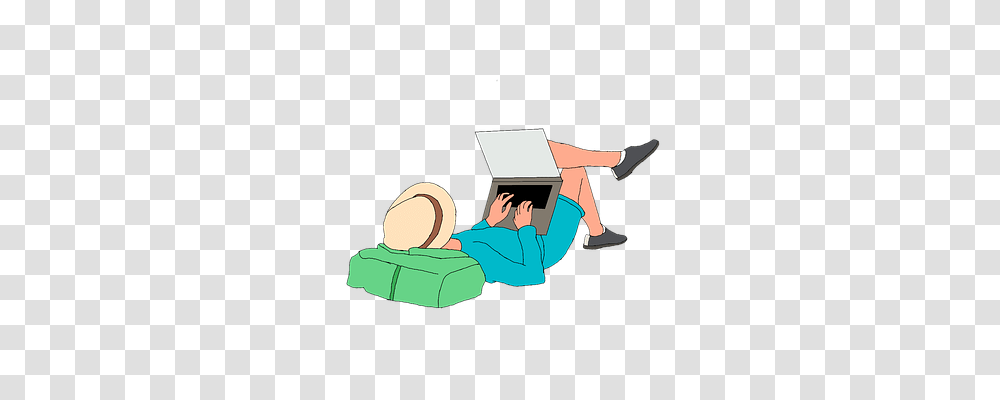 Laptop Technology, Performer, Sitting Transparent Png