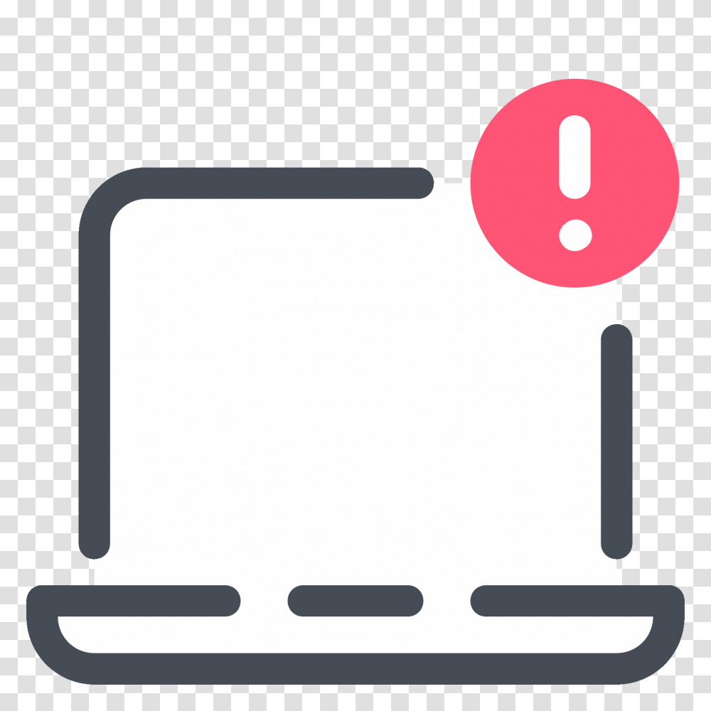 Laptop Alert Icon, White Board, Electronics, Outdoors Transparent Png
