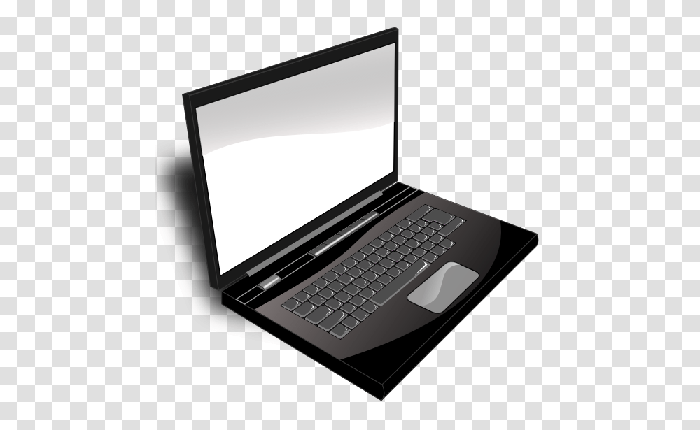 Laptop Black And White Laptop Black And White, Pc, Computer, Electronics, Computer Keyboard Transparent Png