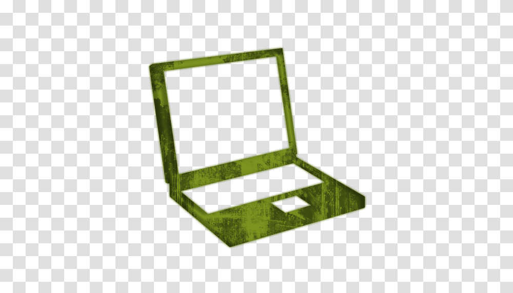 Laptop Clipart Green, Collage, Poster, Advertisement, Mirror Transparent Png