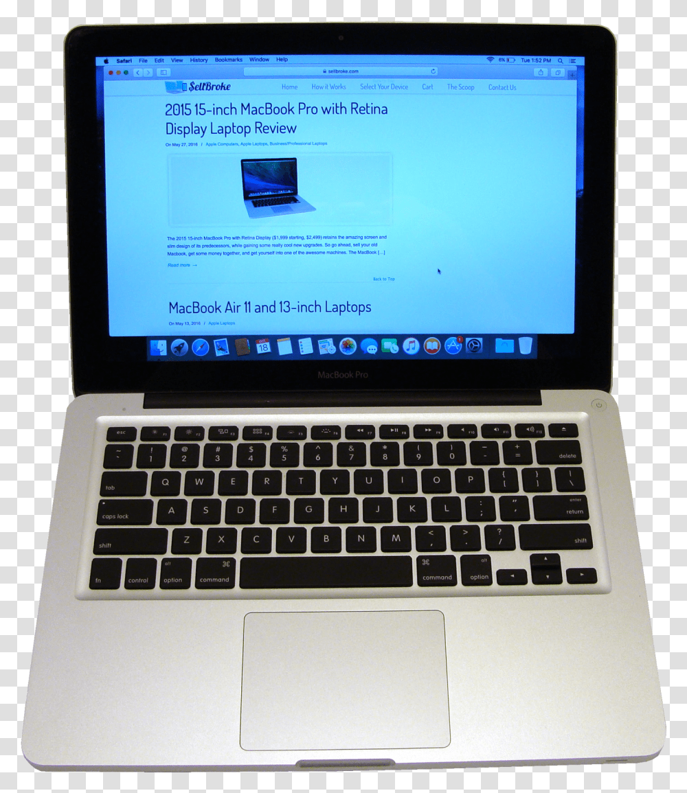 Laptop Clipart Laptop Apple Macbook Pro 2012 13 Inch Keyboard, Pc, Computer, Electronics, Computer Keyboard Transparent Png