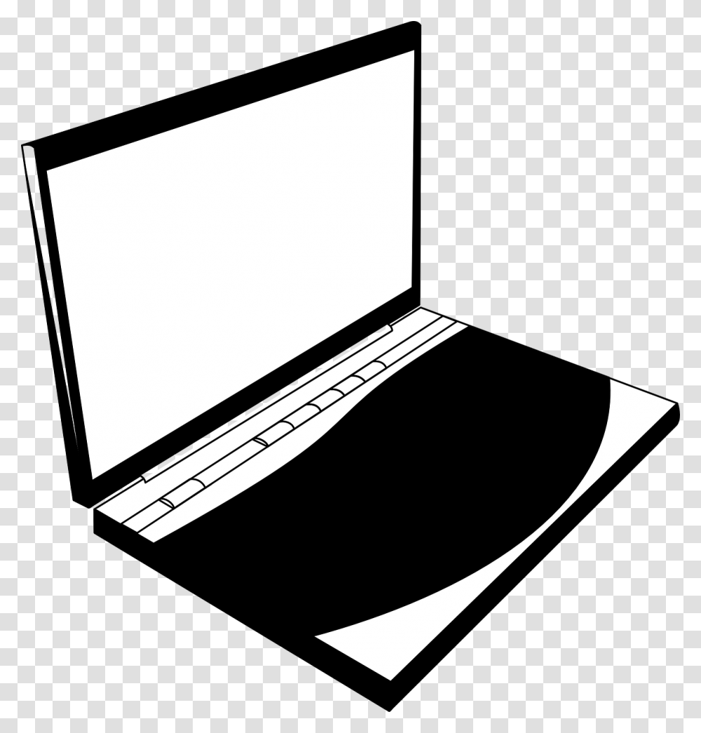 Laptop Clipart Logo Open Blank Computer Screen, Leisure Activities, Musical Instrument, Flute Transparent Png