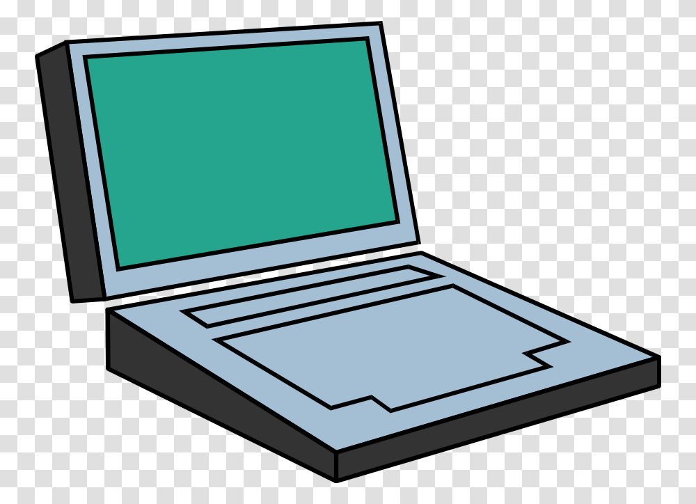Laptop Clipart Simple, Pc, Computer, Electronics Transparent Png