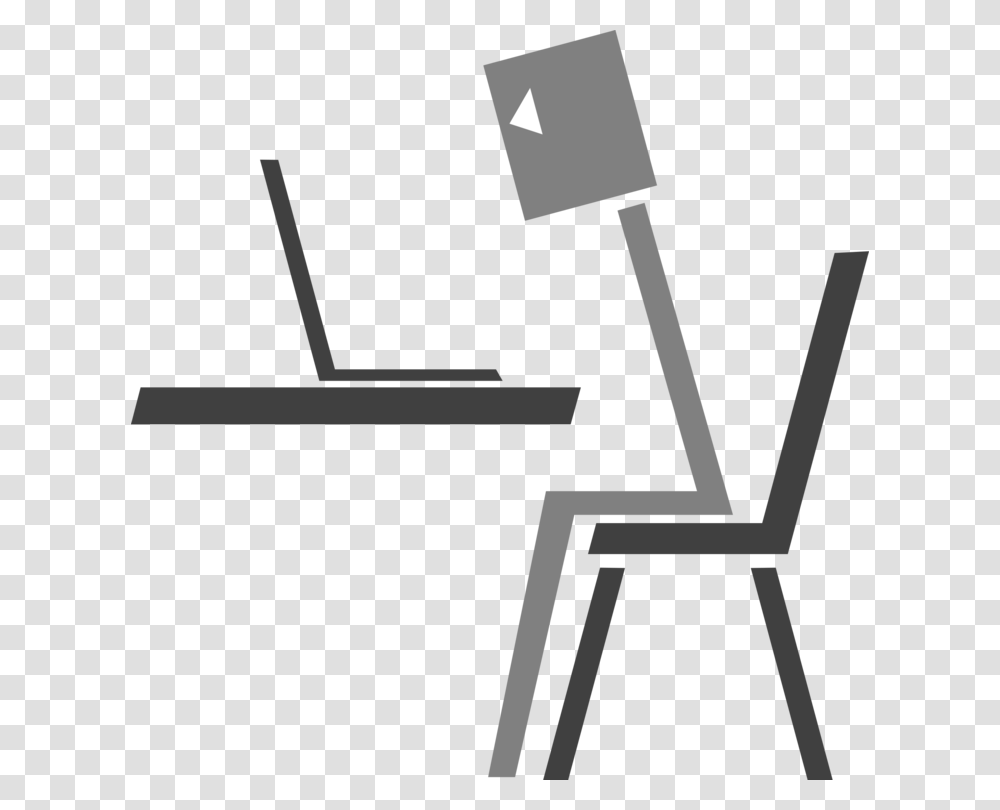 Laptop Computer Logo Man Sitting, Chair, Furniture, Cross Transparent Png