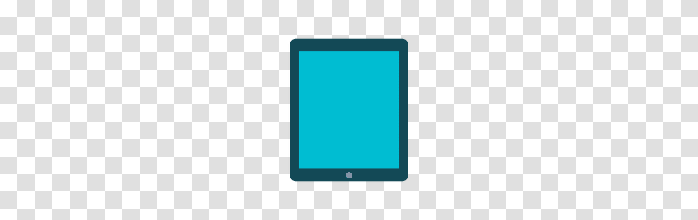 Laptop Flat Icon Design In Blue, Computer, Electronics, Tablet Computer, Mailbox Transparent Png