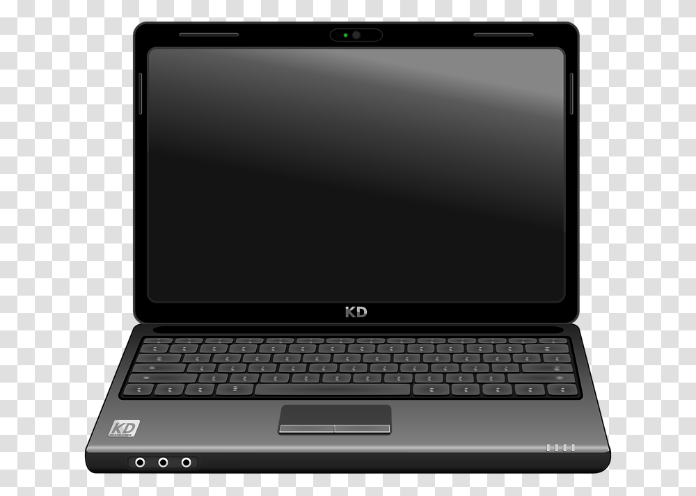 Laptop Laptops With Black Screen, Pc, Computer, Electronics, Computer Keyboard Transparent Png