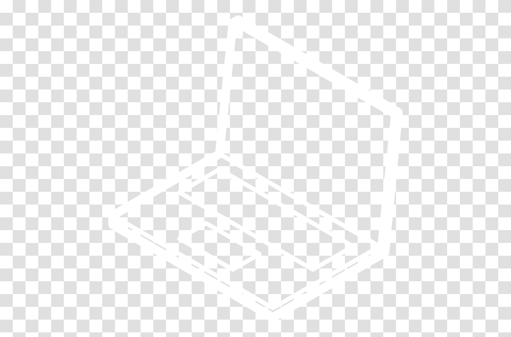 Laptop Logo White, Texture, White Board, Apparel Transparent Png