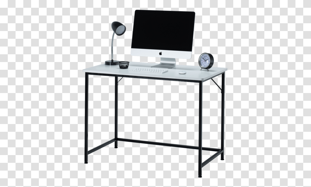 Laptop On Table, Desk, Furniture, Computer, Electronics Transparent Png