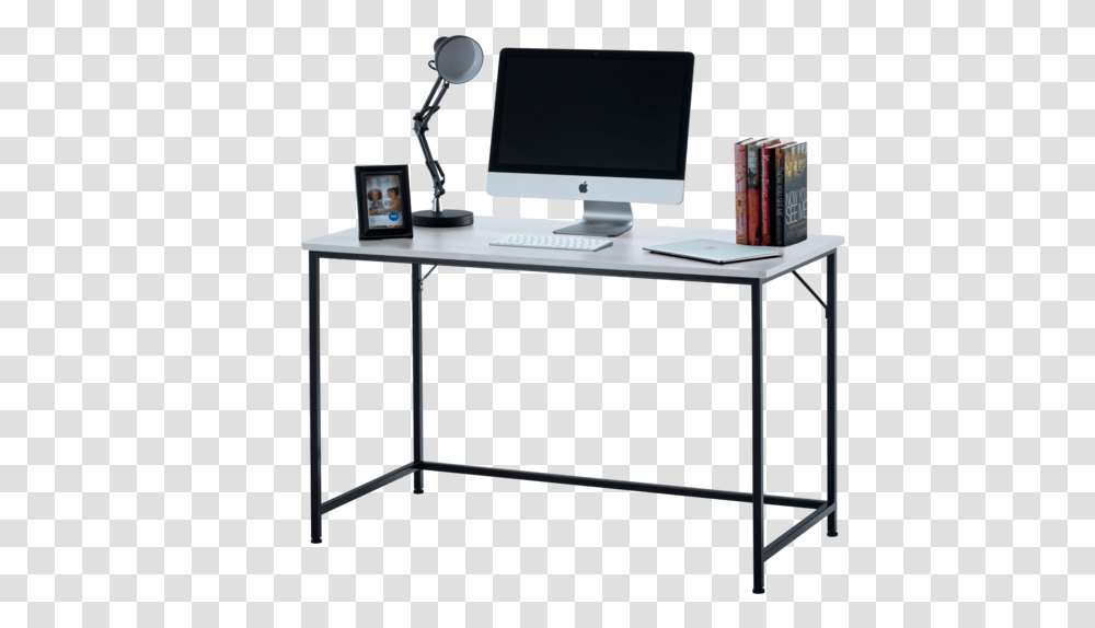 Laptop On Table, Desk, Furniture, Computer, Electronics Transparent Png