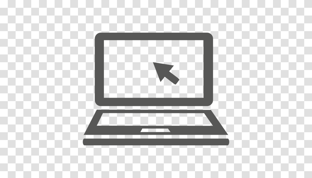 Laptop With Cursor Icon, First Aid, Pc, Computer, Electronics Transparent Png