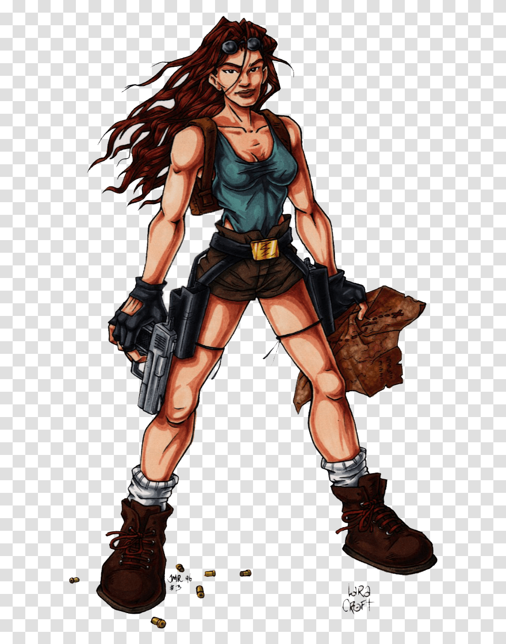 Lara Croft Background Tomb Raider 2 Lara Croft, Shoe, Footwear, Apparel Transparent Png