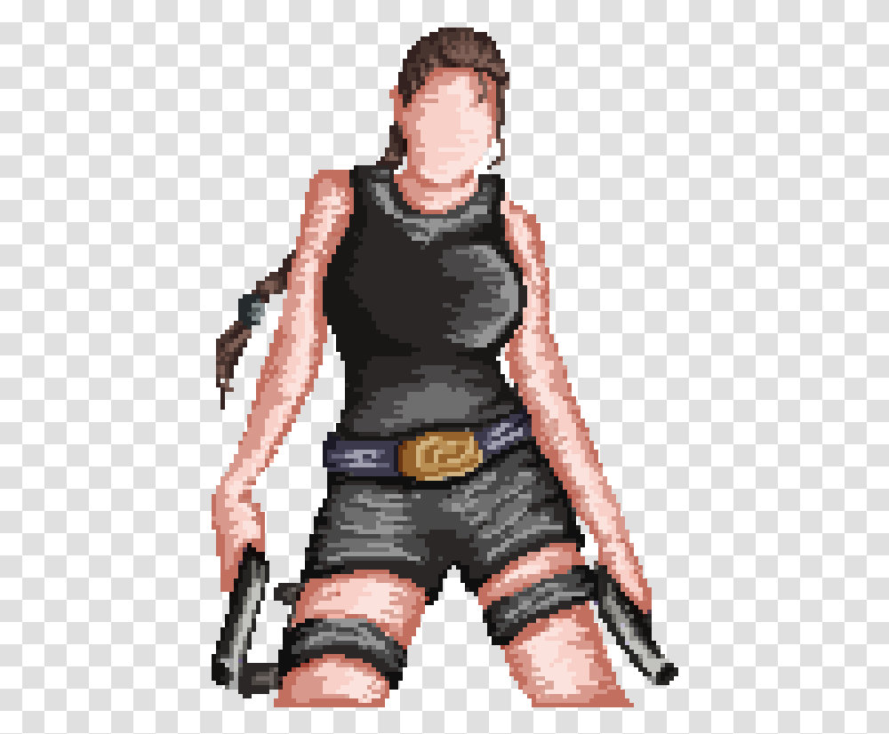 Lara Croft By Doloresc Fictional Character, Female, Ninja, Costume Transparent Png
