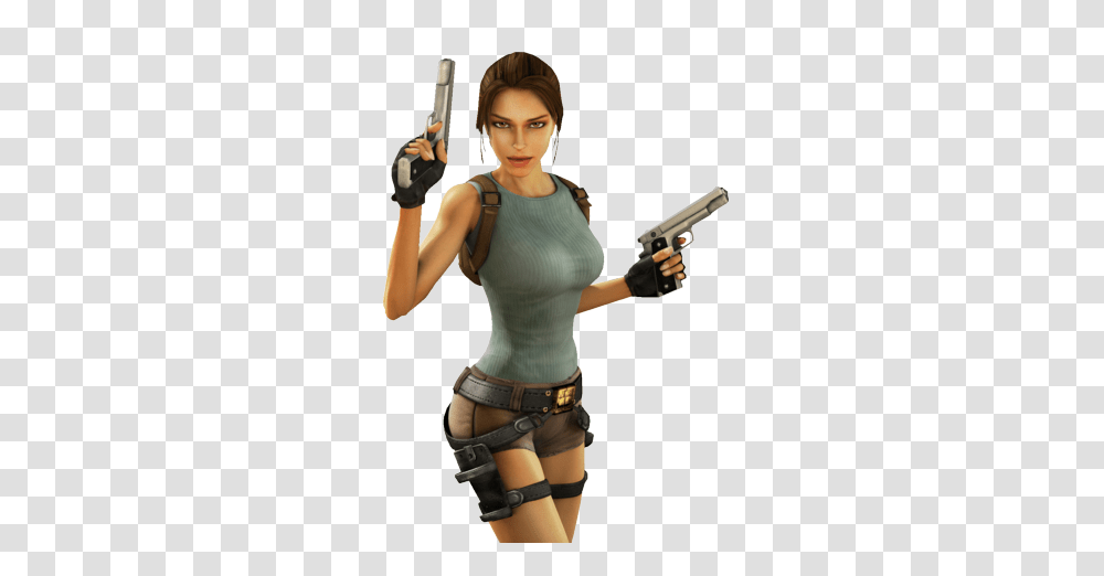 Lara Croft, Character, Costume, Person, Female Transparent Png
