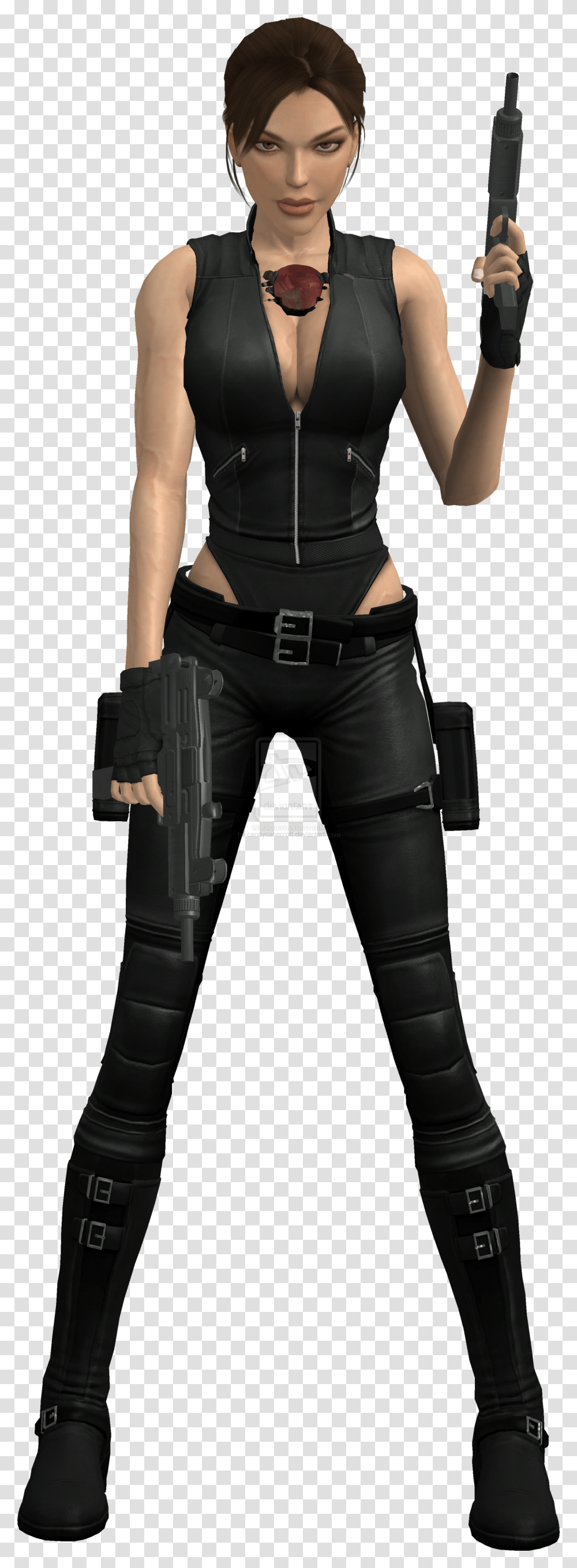 Lara Croft, Character, Ninja, Person Transparent Png