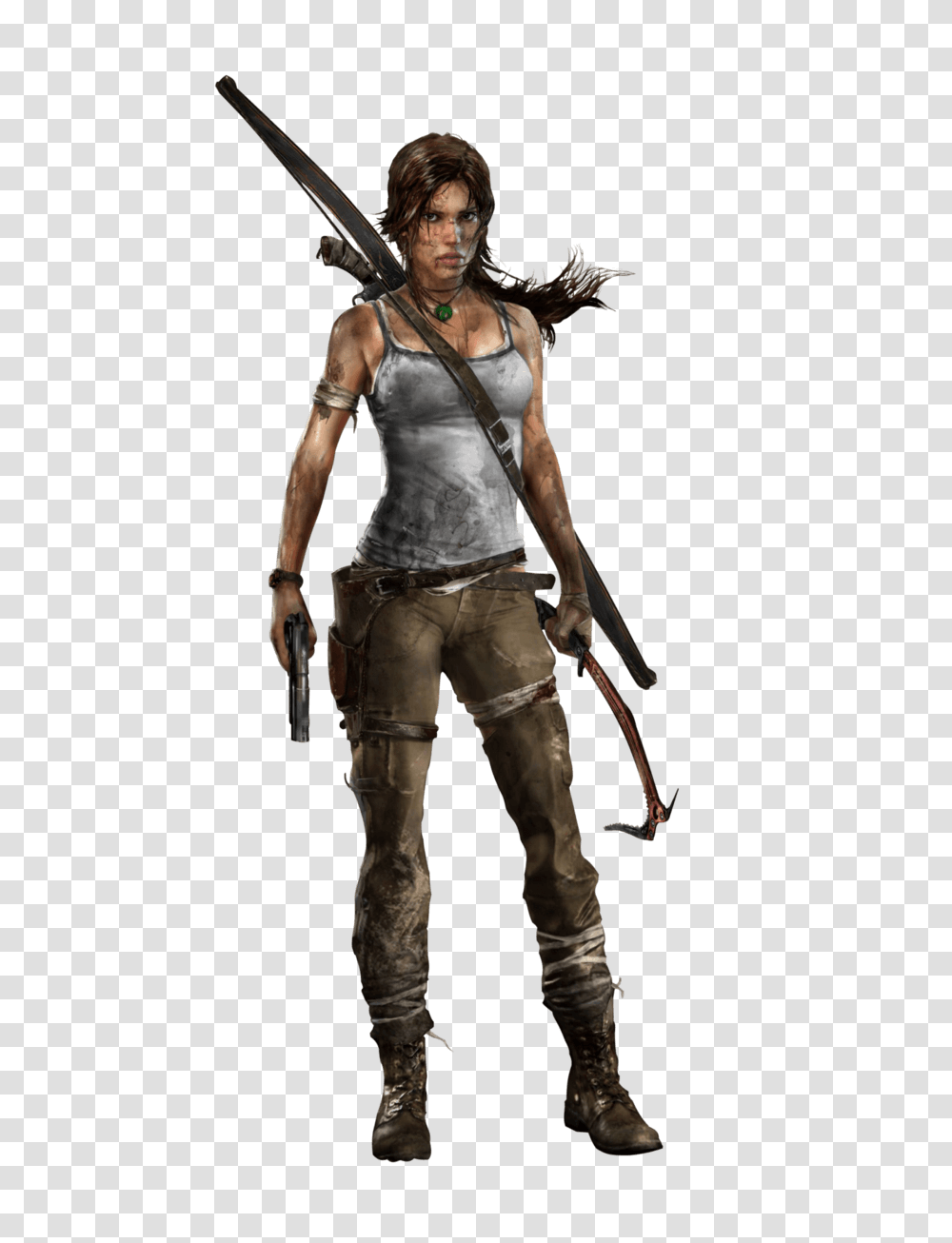 Lara Croft, Character, Person, Bronze Transparent Png
