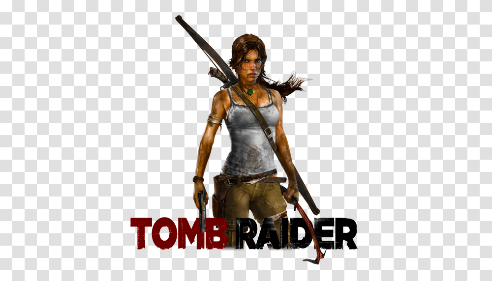 Lara Croft, Character, Person, Costume, Sport Transparent Png