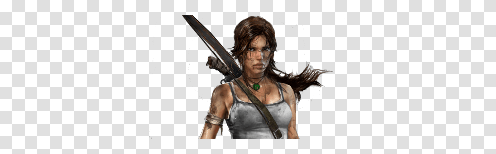 Lara Croft, Character, Person, Face, Man Transparent Png