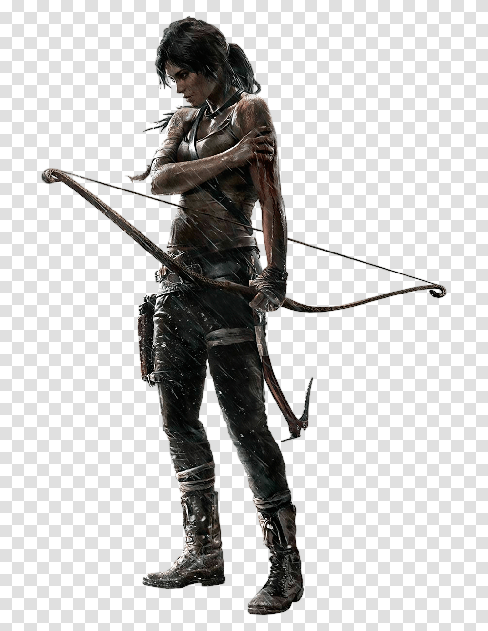 Lara Croft, Character, Person, Human, Arrow Transparent Png