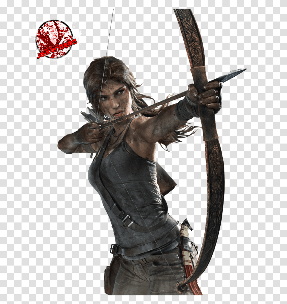Lara Croft, Character, Person, Human, Bow Transparent Png