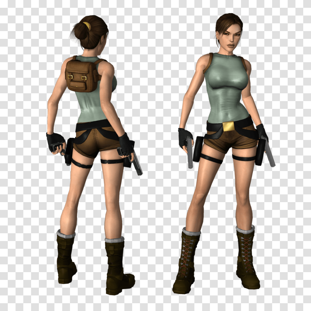 Lara Croft, Character, Person, Human, Figurine Transparent Png