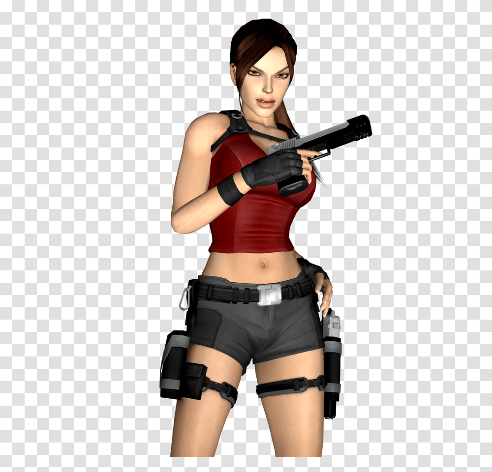 Lara Croft, Character, Person, Spandex, Costume Transparent Png