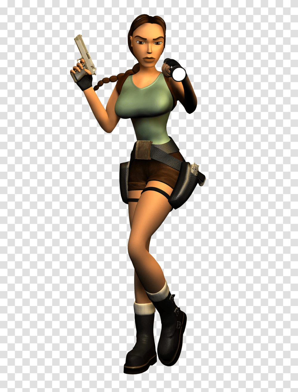 Lara Croft, Character, Person, Working Out, Sport Transparent Png