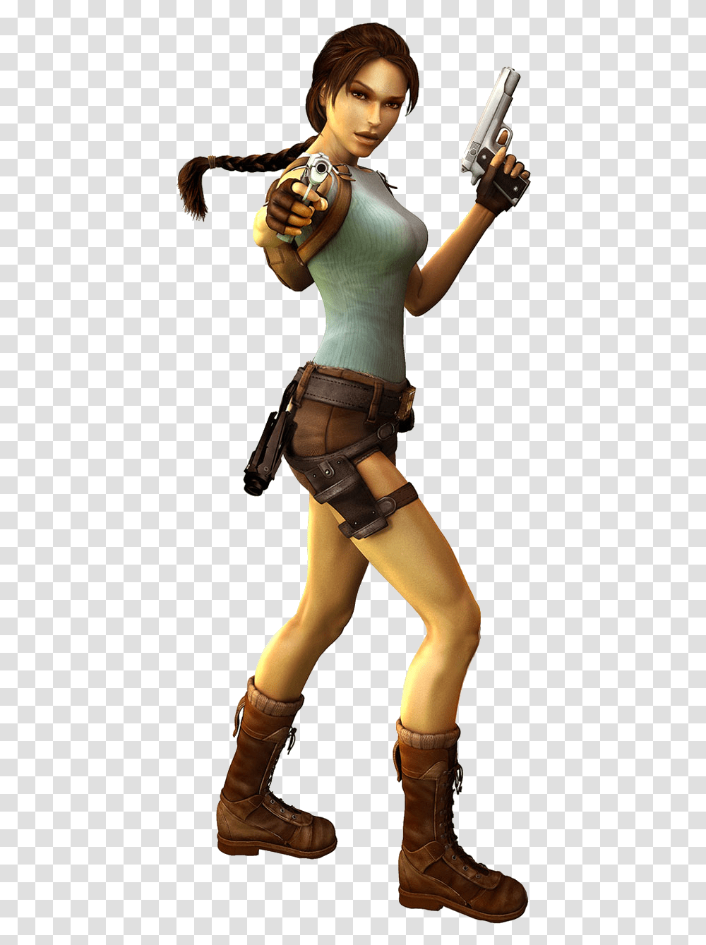 Lara Croft Classic Tomb Raider Anniversary Lara Croft, Apparel, Person, Human Transparent Png