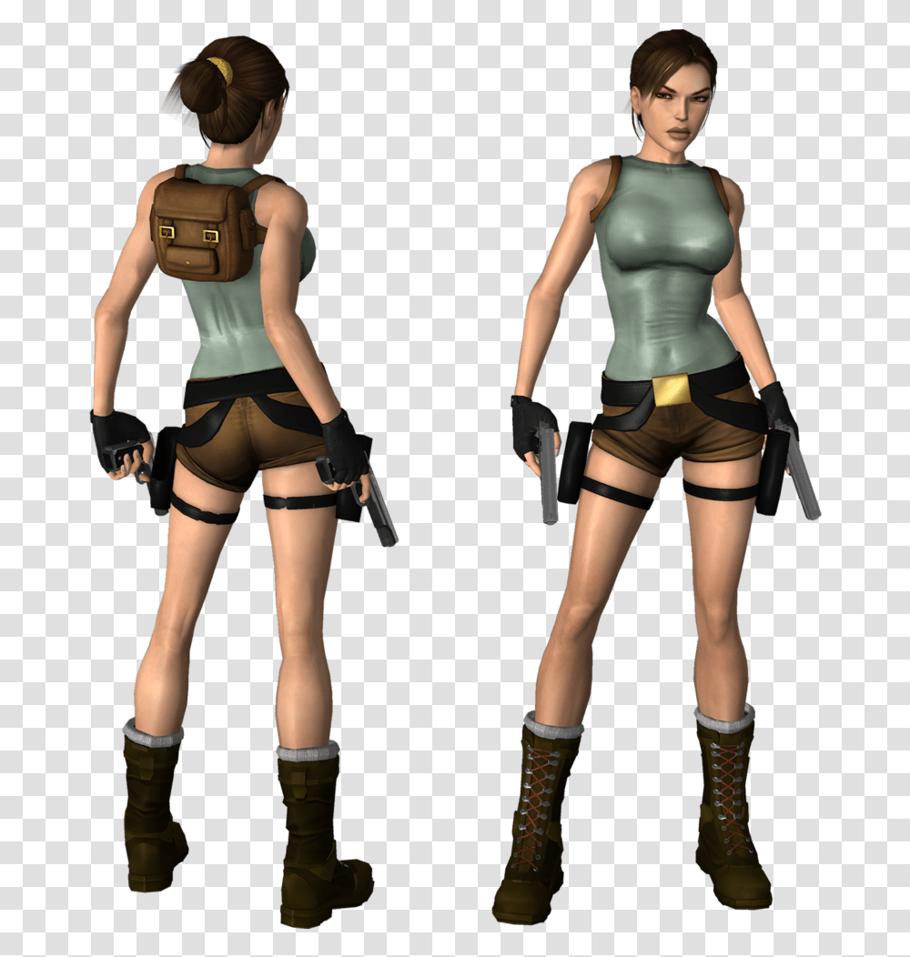 Lara Croft Lara Croft Tomb Raider Original, Person, Figurine, Toy Transparent Png