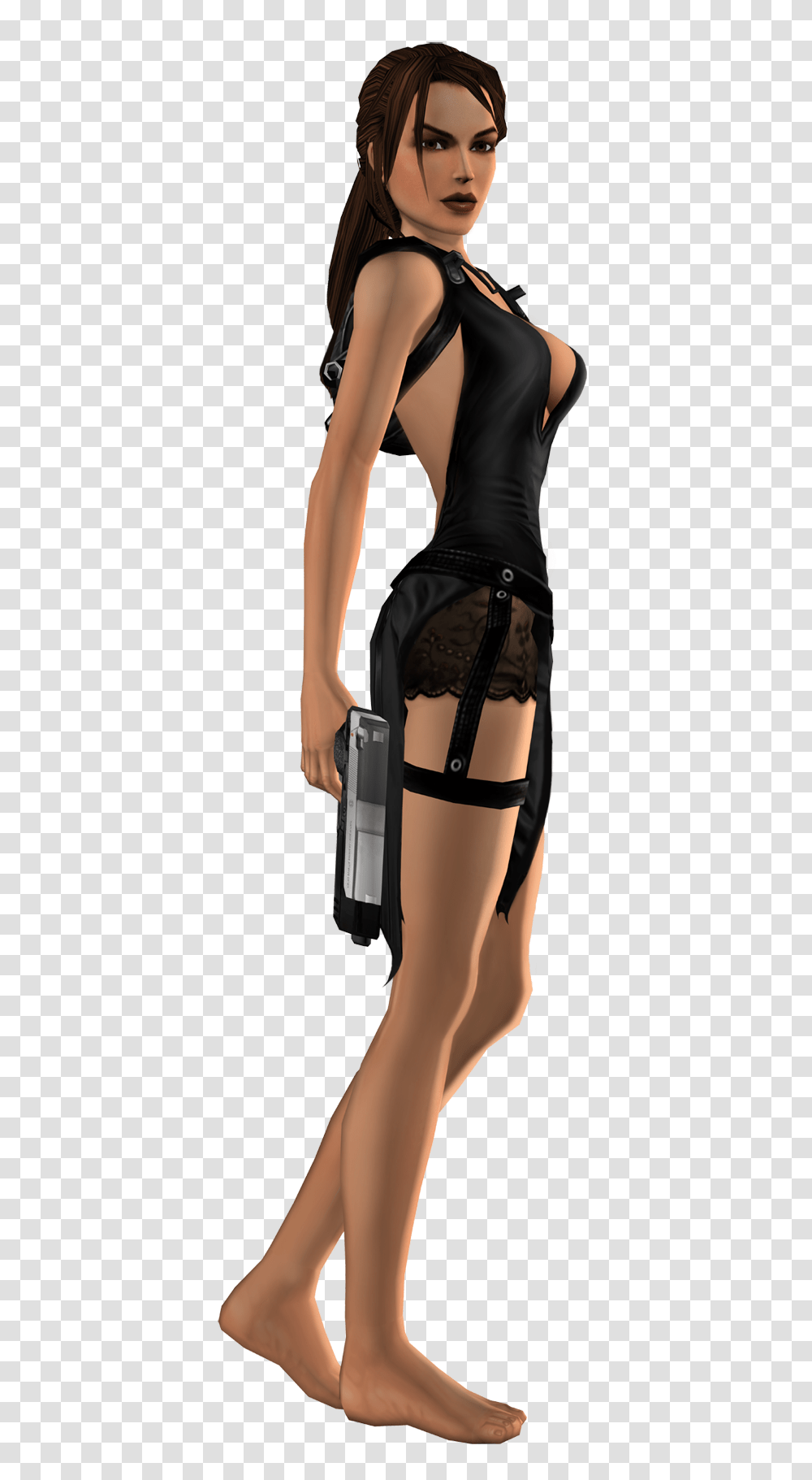 Lara Croft Tomb Raider Among Other Things Illustrations, Person, Human, Bag, Brace Transparent Png