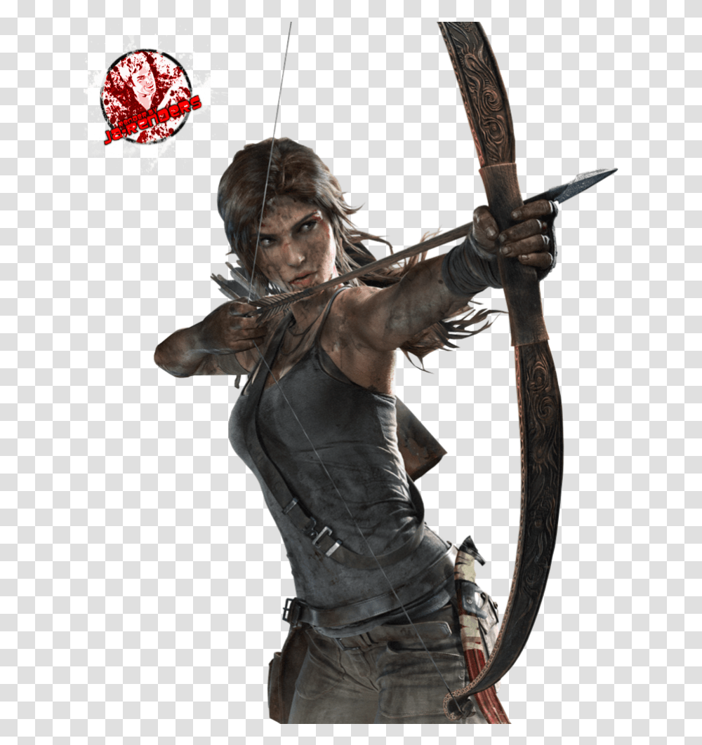 Lara Croft Tomb Raider Lara Croft 2014, Person, Human, Bow, Archery Transparent Png