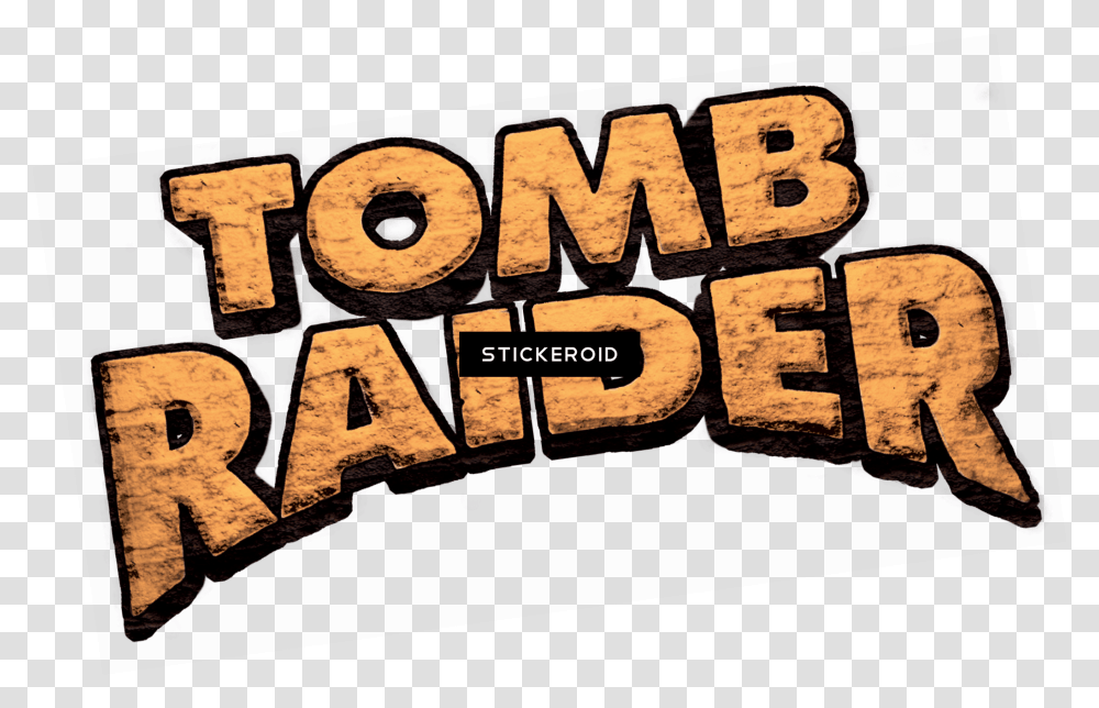 Lara Croft Tomb Raider Logo Tomb Raider, Word, Alphabet, Text, Brick Transparent Png