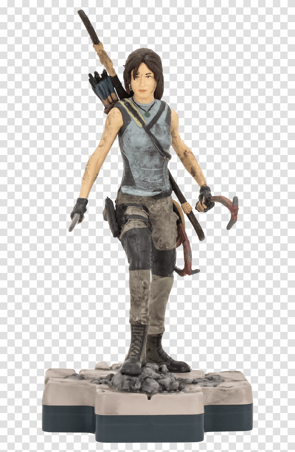 Lara Croft Tomb Raider Statue, Person, People, Skin Transparent Png