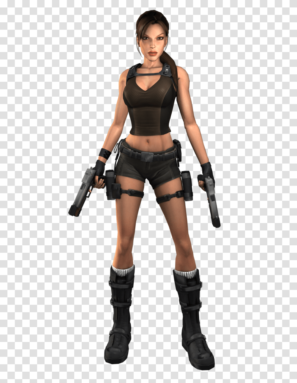 Lara Croft Tomb Raider Underworld Lara Croft Lara Croft Tomb, Person, Costume, Brace Transparent Png